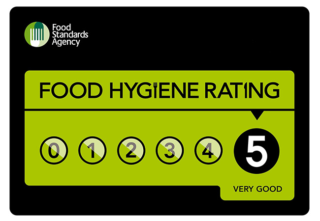 Food Hygiene Rating 5